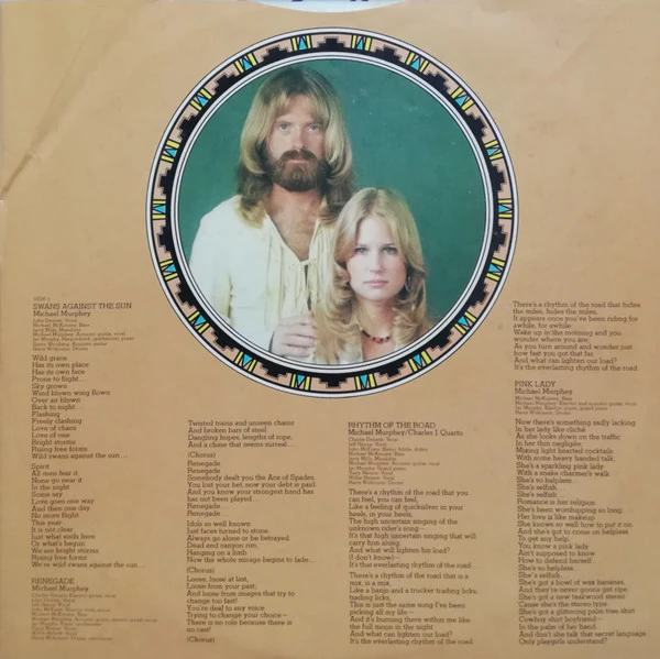 Michael Martin Murphey – Swans Against The Sun (VG+/VG+) – LP, US 1975 - Image 3