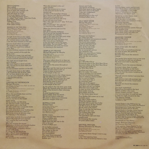 Michael Martin Murphey – Swans Against The Sun (VG+/VG+) – LP, US 1975 - Image 4