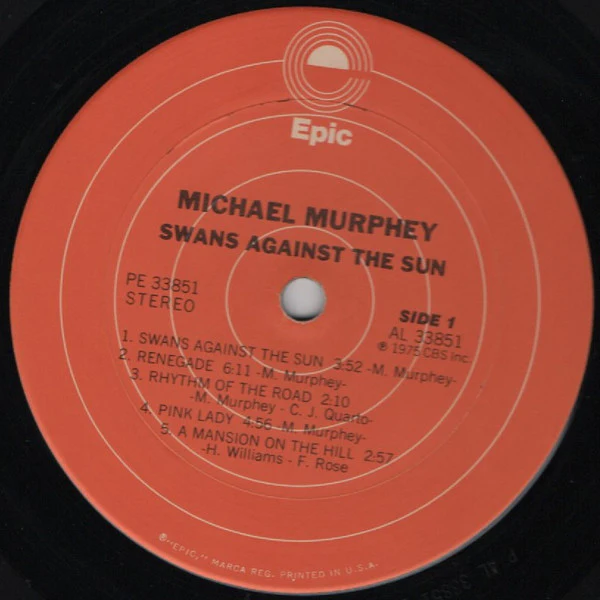 Michael Martin Murphey – Swans Against The Sun (VG+/VG+) – LP, US 1975 - Image 5