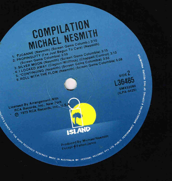Michael Nesmith – Compilation (VG+/VG+) – LP, AU 1978 - Image 4