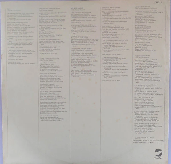 Michael Nesmith – From A Radio Engine To The Photon Wing (VG+/VG) – LP, AU 1977 - Image 6