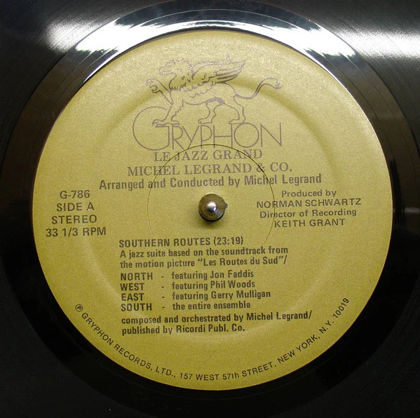 Michel Legrand & Co. – Le Jazz Grand (VG+/VG+) – LP, US 1979 - Image 4
