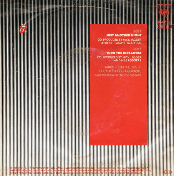 Mick Jagger – Just Another Night (E/VG) – 7", DE 1985 - Image 2