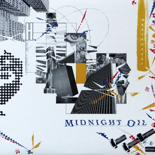 Midnight Oil – 10, 9, 8, 7, 6, 5, 4, 3, 2, 1 (VG+/VG+) – LP, AU 1982