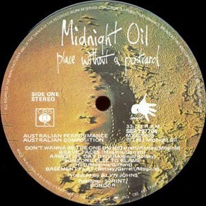 Midnight Oil – Place Without A Postcard (VG+/VG+) – LP, AU 1981 - Image 3
