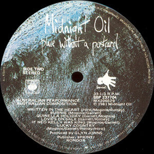 Midnight Oil – Place Without A Postcard (VG+/VG+) – LP, AU 1981 - Image 4