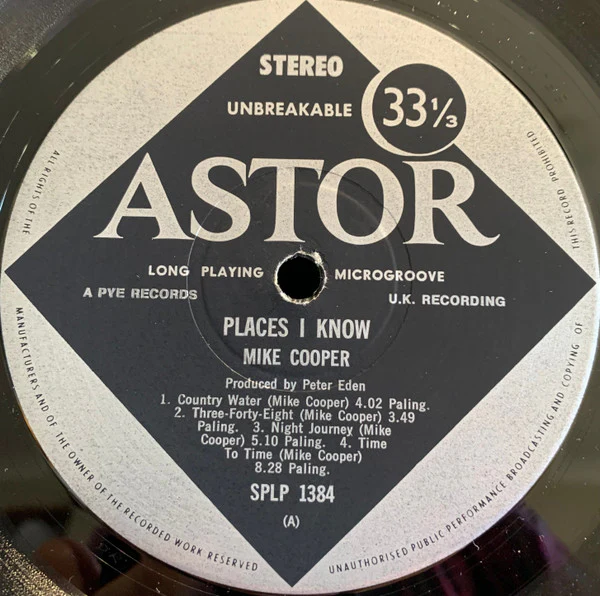 Mike Cooper, The Machine Gun Co., Michael Gibbs – Places I Know (VG+/VG) – LP, AU 1971 - Image 3