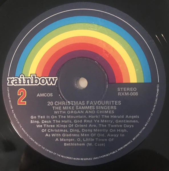 Mike Sammes Singers – 20 Christmas Favourites (VG+/VG+) – LP, AU - Image 3