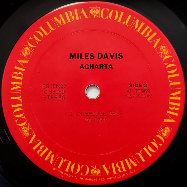 Miles Davis – Agharta (VG+/VG+) – 2xLP, US 1976 - Image 7