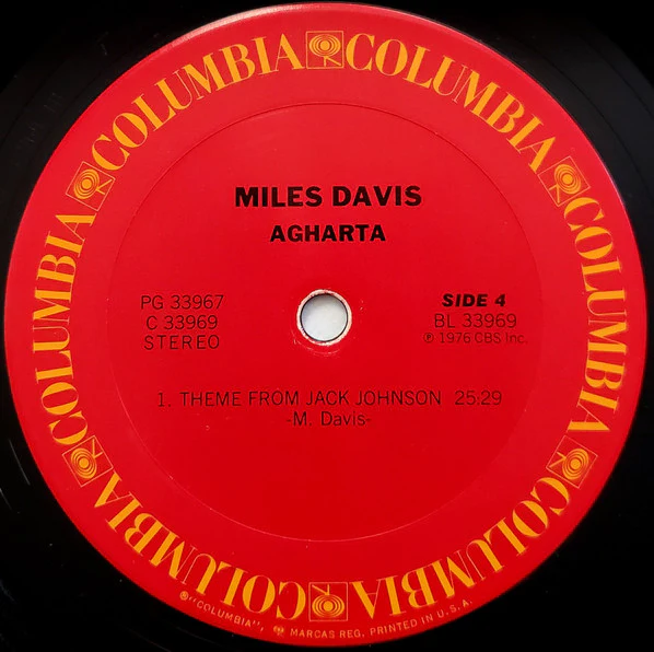 Miles Davis – Agharta (VG+/VG+) – 2xLP, US 1976 - Image 8