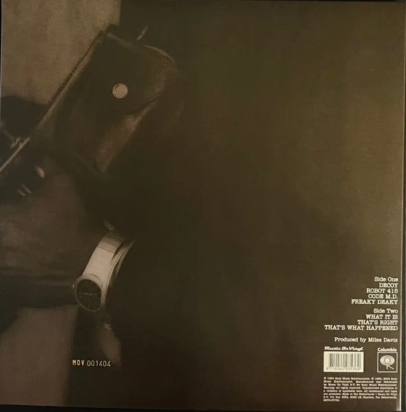 Miles Davis – Decoy (E/VG+) – LP, EU 2024 - Image 4