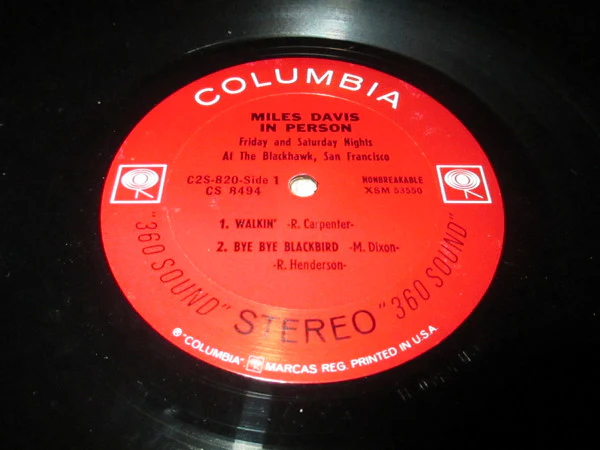 Miles Davis – In Person Friday And Saturday Nights At The Blackhawk, San Francisco (VG+/VG+) – 2xLP, US - Image 5