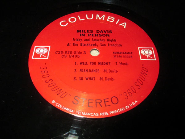 Miles Davis – In Person Friday And Saturday Nights At The Blackhawk, San Francisco (VG+/VG+) – 2xLP, US - Image 7
