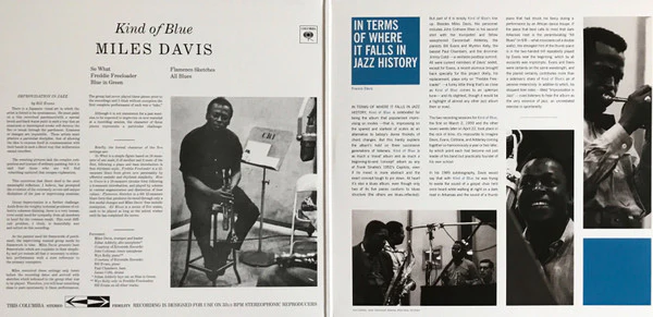 Miles Davis – Kind Of Blue (E/VG+) – 2xLP, EU 2010 - Image 2