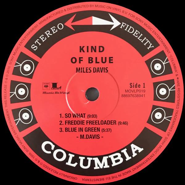 Miles Davis – Kind Of Blue (E/VG+) – 2xLP, EU 2010 - Image 4