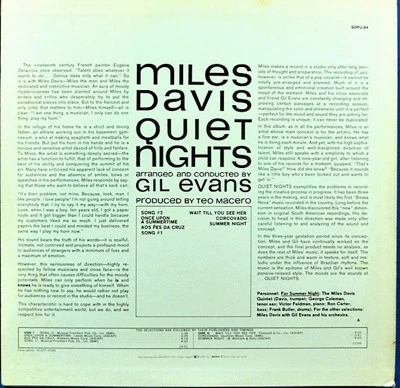 Miles Davis – Quiet Nights (E/VG) – LP, JP 1974, No OBI - Image 4