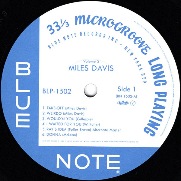 Miles Davis – Volume 2 (VG+/VG+) – LP, JP 1994, No OBI - Image 5