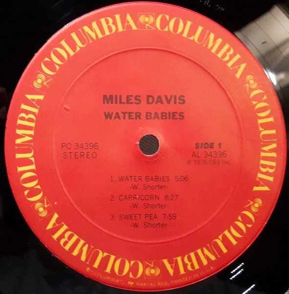 Miles Davis – Water Babies (VG+/VG+) – LP, US - Image 3