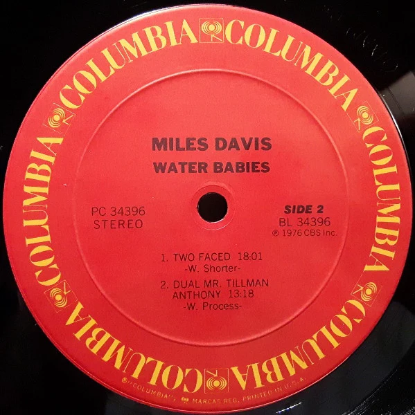 Miles Davis – Water Babies (VG+/VG+) – LP, US - Image 4