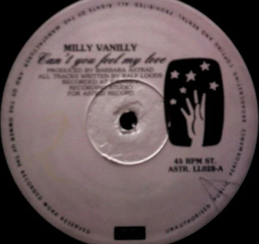 Milli Vanilli – Can't You Feel My Love / All Or Nothing (VG/Generic) – 12"