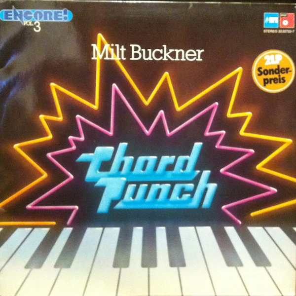 Milt Buckner – Chordpunch (VG+/VG+) – 2xLP, DE 1976