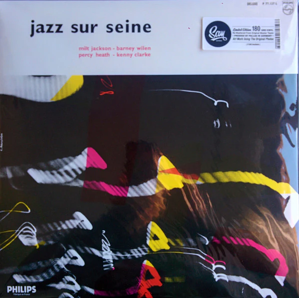 Milt Jackson, Barney Wilen, Percy Heath, Kenny Clarke – Jazz Sur Seine (E/VG+) – LP, FR 2014