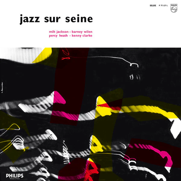 Milt Jackson, Barney Wilen, Percy Heath, Kenny Clarke – Jazz Sur Seine (E/VG+) – LP, FR 2014 - Image 2