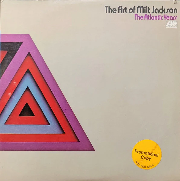 Milt Jackson – The Art Of Milt Jackson - The Atlantic Years (VG+/VG) – 2xLP, US 1975