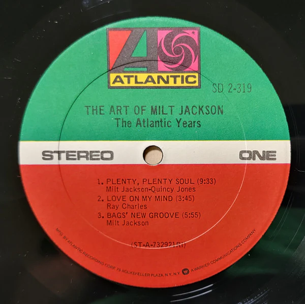 Milt Jackson – The Art Of Milt Jackson - The Atlantic Years (VG+/VG) – 2xLP, US 1975 - Image 5
