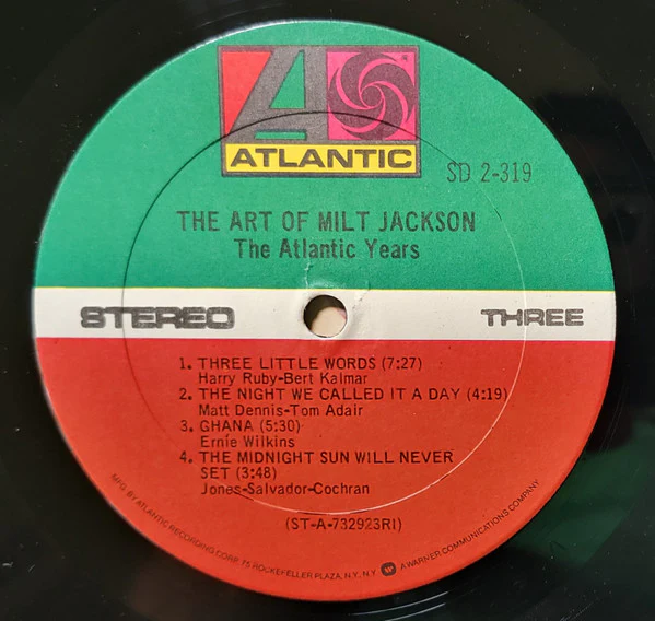 Milt Jackson – The Art Of Milt Jackson - The Atlantic Years (VG+/VG) – 2xLP, US 1975 - Image 7