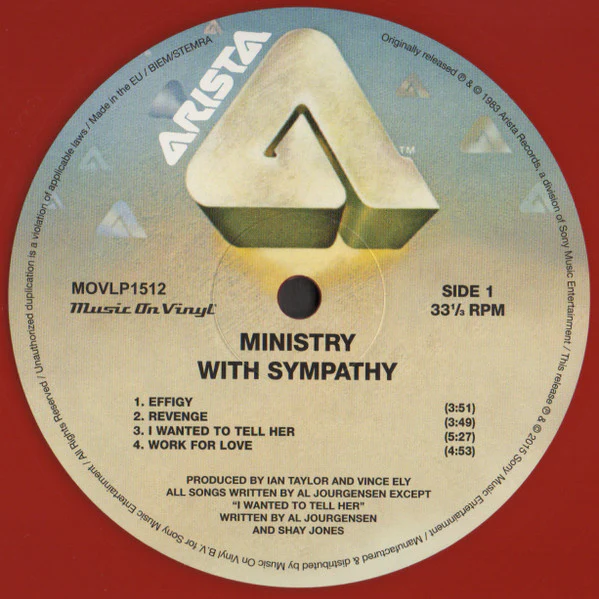Ministry – With Sympathy (M/M) – LP, EU 2019 - Image 7