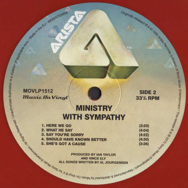 Ministry – With Sympathy (M/M) – LP, EU 2019 - Image 8