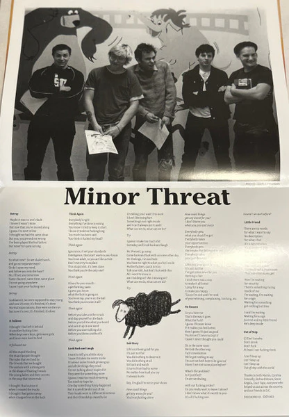 Minor Threat – Out Of Step (VG+/VG+) – 12", US 2023 - Image 3