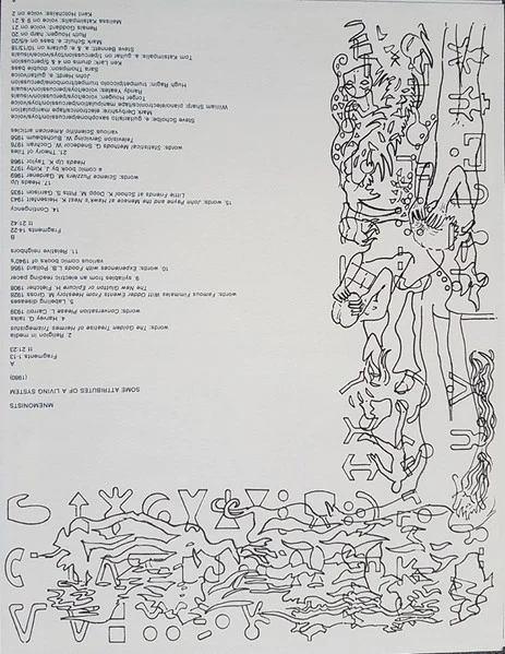 Mnemonist Orchestra, Mnemonists – Mnemonist Orchestra / Some Attributes Of A Living System (E/E) – 2xLP, US 1985 - Image 9