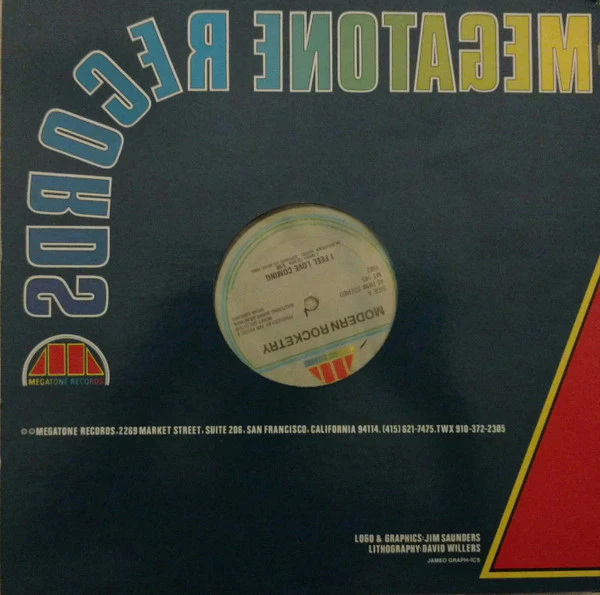 Modern Rocketry – I Feel Love Coming (VG/Generic) – 12", US 1987 - Image 4