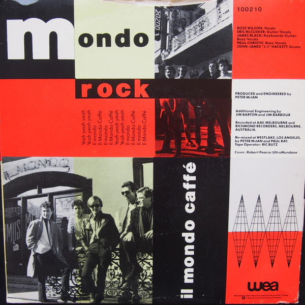 Mondo Rock – No Time (E/VG+) – 7", AU 1982 - Image 2