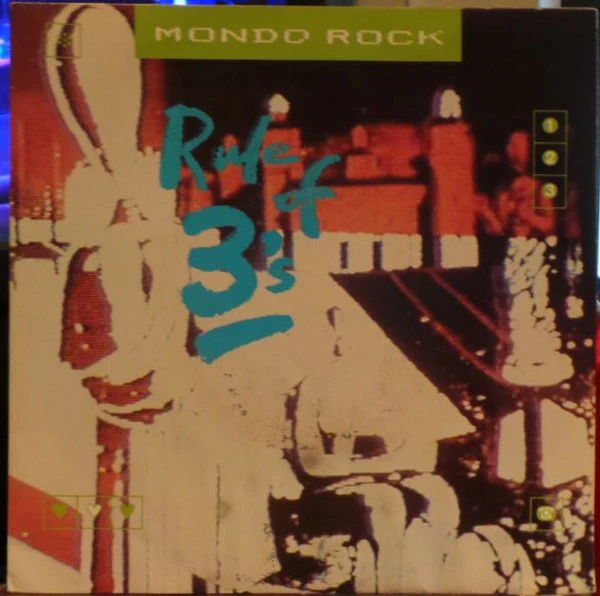 Mondo Rock – Rule Of Threes (E/VG+) – 7", Australasia 1986