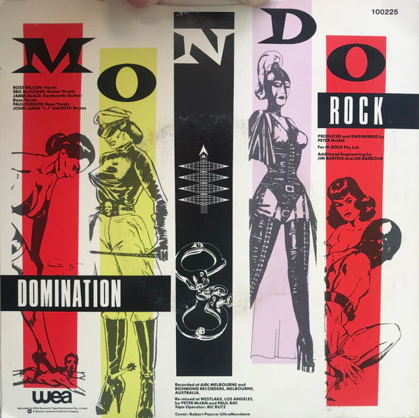Mondo Rock – The Queen And Me (VG/E) – 7", AU 1982 - Image 2