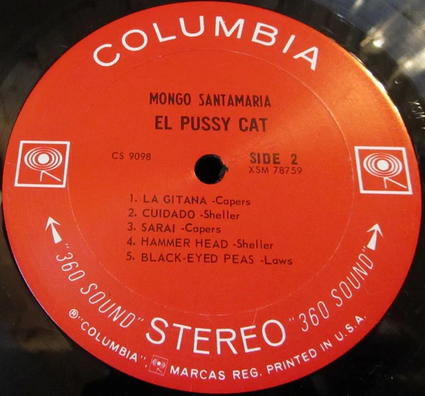 Mongo Santamaria – El Pussy Cat (VG/VG) – LP, US - Image 4