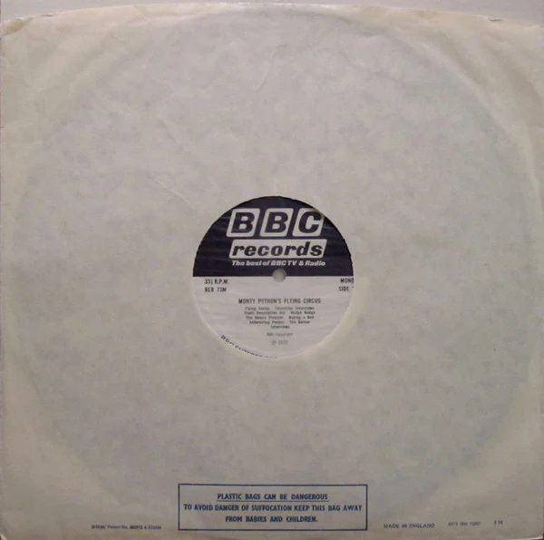 Monty Python – Monty Python's Flying Circus (VG+/VG+) – LP, UK - Image 3