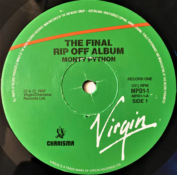 Monty Python – The Final Rip Off (E/E) – 2xLP, Australasia 1987 - Image 8