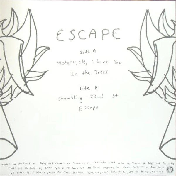 Moon Duo – Escape (VG/VG+) – LP, US 2010 - Image 2