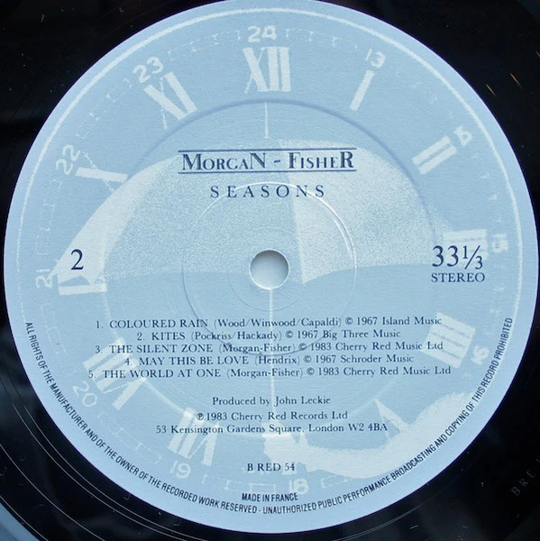 Morgan Fisher – Seasons (E/VG+) – LP, UK 1983 - Image 4
