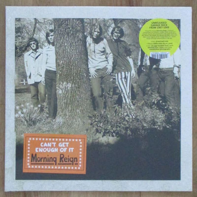 Morning Reign – Can't Get Enough Of It (VG+/E) – LP, DE 2018