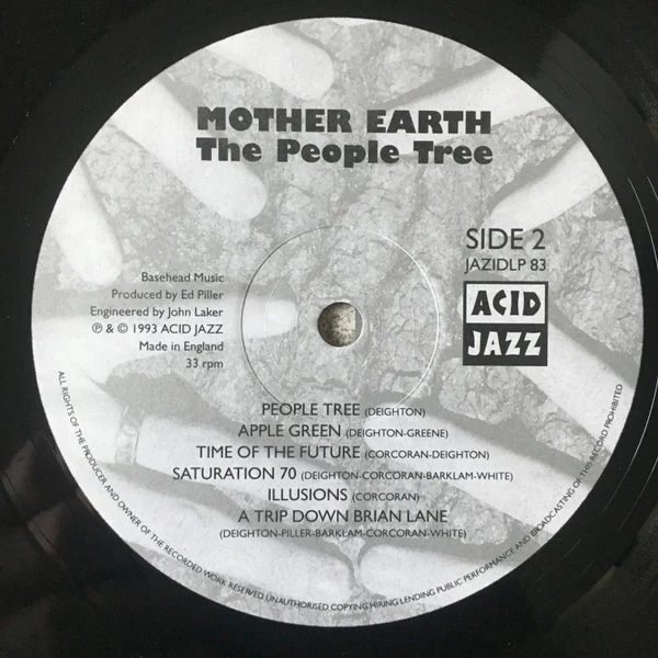 Mother Earth – The People Tree (VG/VG+) – LP, UK 1994 - Image 4