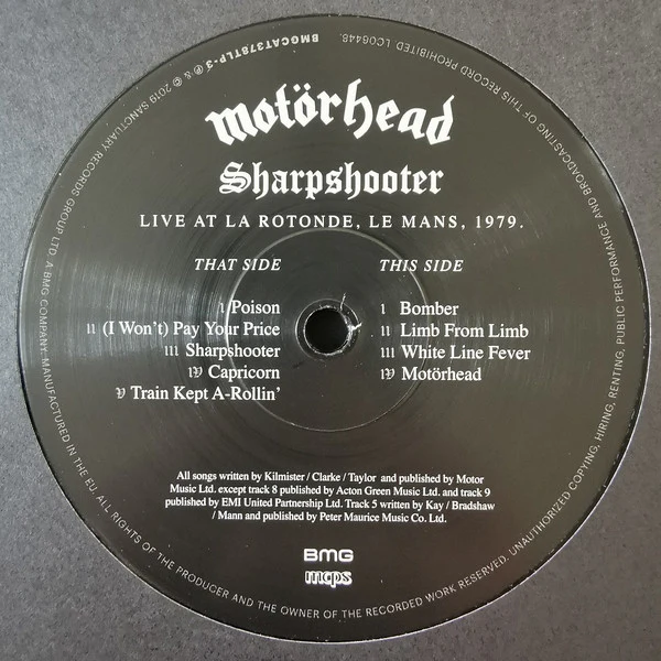 Motörhead – Bomber (E/E) – LP, EU 2019 - Image 10