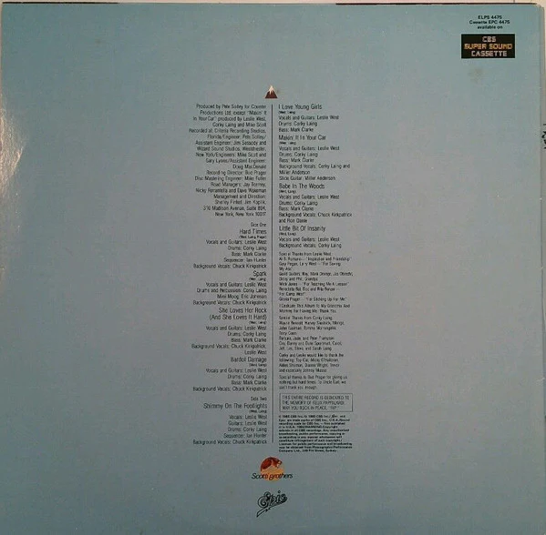 Mountain – Go For Your Life (NM/NM) – LP, AU 1985 - Image 2