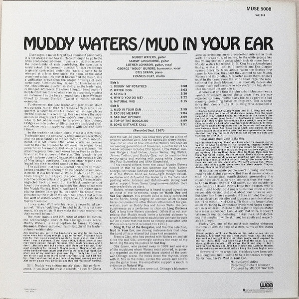 Muddy Waters – Mud In Your Ear (VG+/VG+) – LP, FR 1980 - Image 2