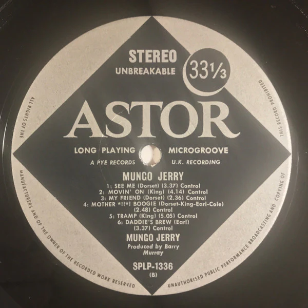 Mungo Jerry – In The Summertime (VG/VG) – LP, AU 1970 - Image 7
