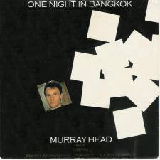 Murray Head – One Night In Bangkok (VG+/VG+) – 12", AU 1984